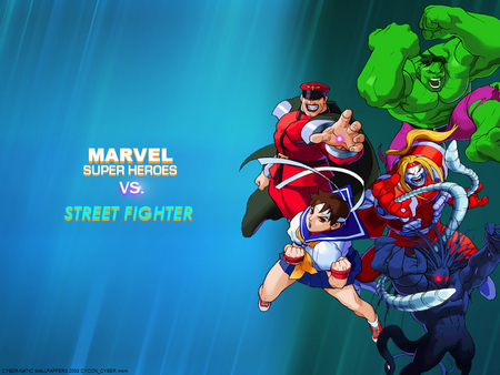 Marvel Super Heros vs Street Fighter