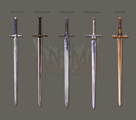 Knight swords