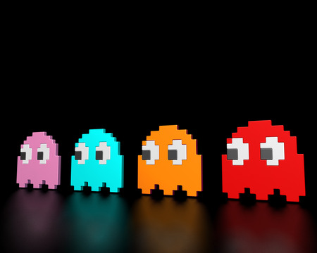 Pac Man Ghosts