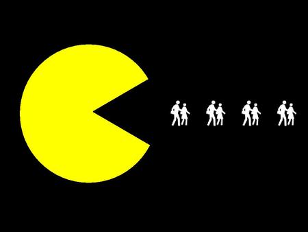 Pac Man Eats Human?